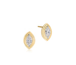 Marquise Cut Diamond Mini Studs