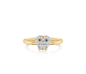 Mini Owl Ring