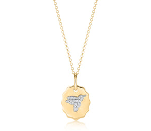 Hummingbird Medallion Necklace