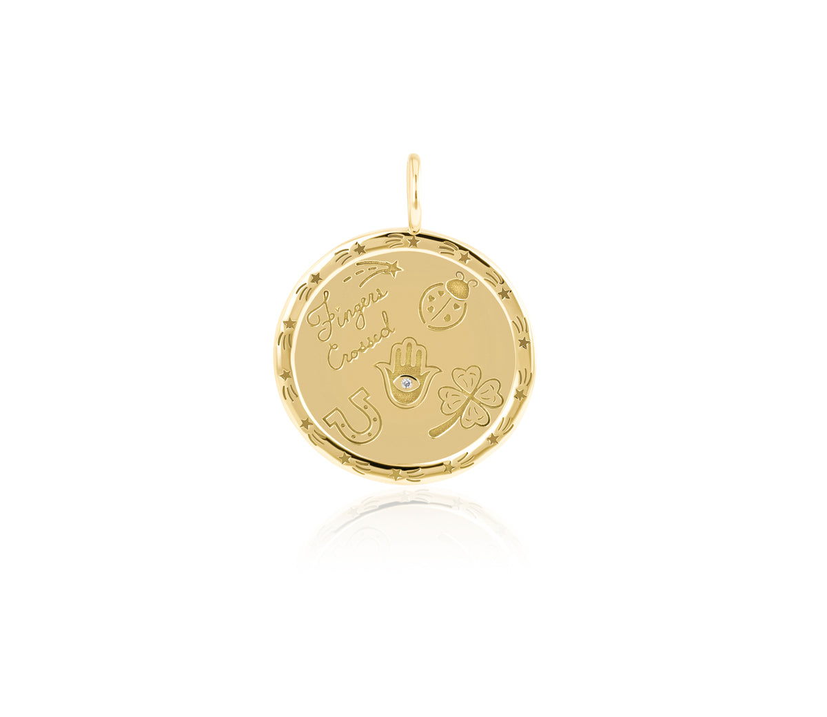 Fortune Favors the Bold Love Languages Pendant