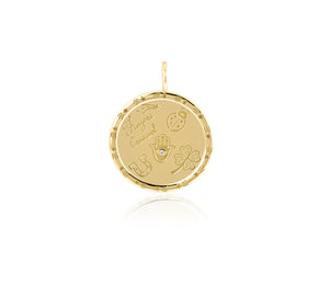 Fortune Favors the Bold Love Languages Pendant