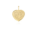 25 mm Aspen Leaf Love Languages Pendant