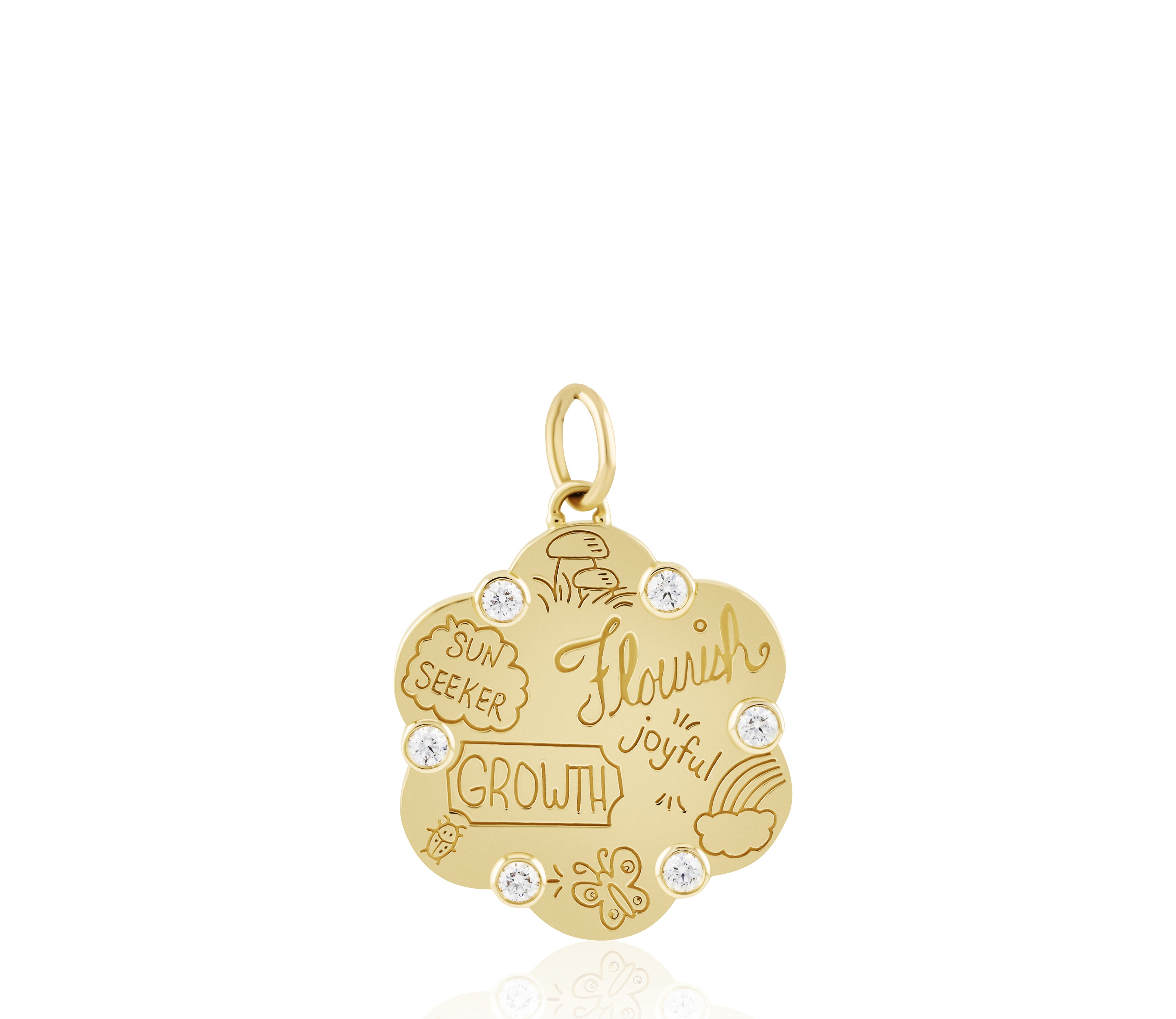 Love Languages Bloom Medium Pendant