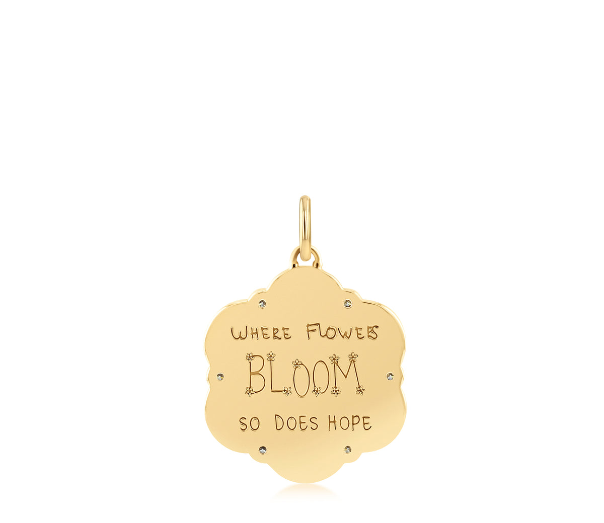 Love Languages Bloom Medium Pendant