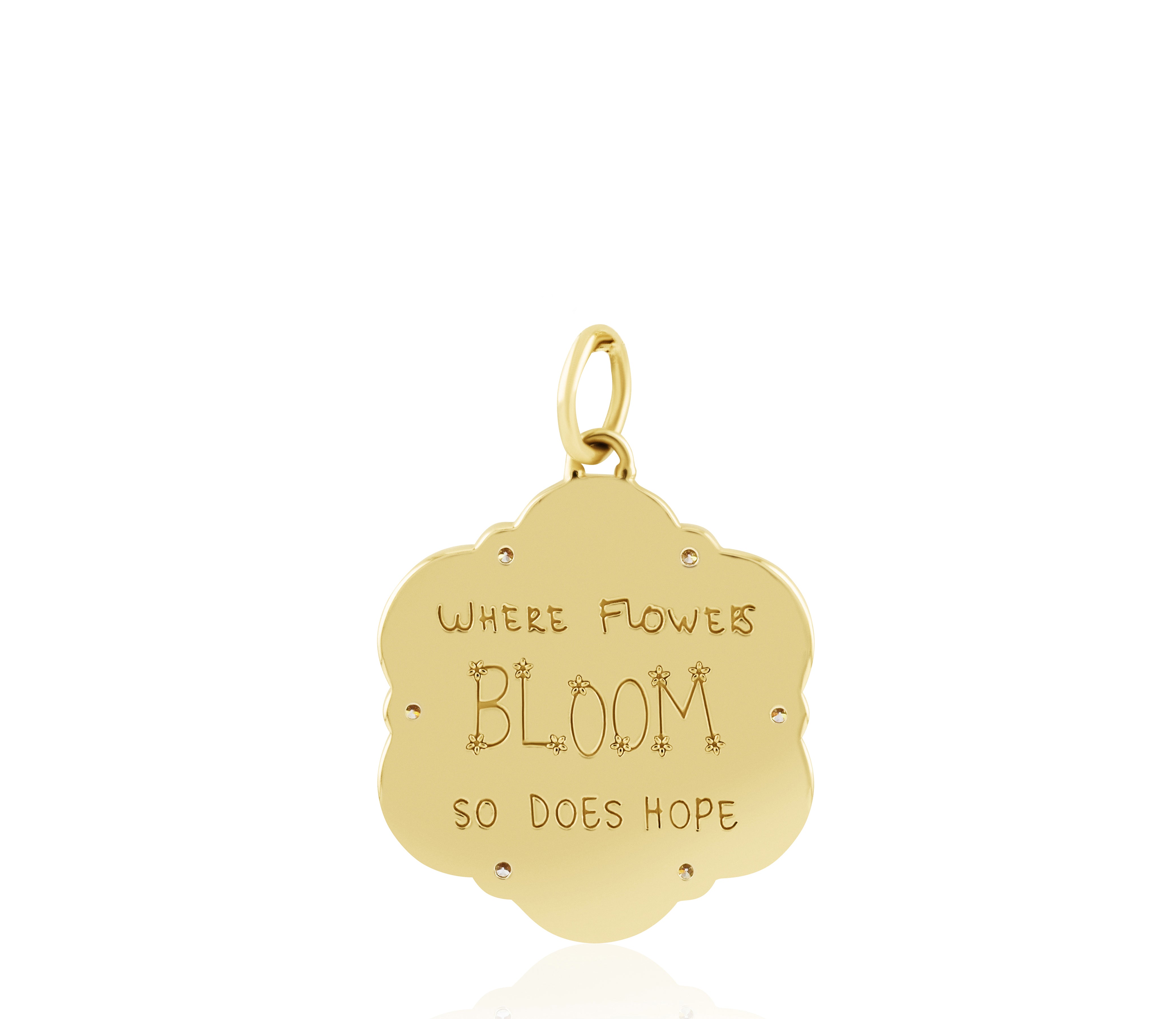 Love Languages Bloom Large Pendant