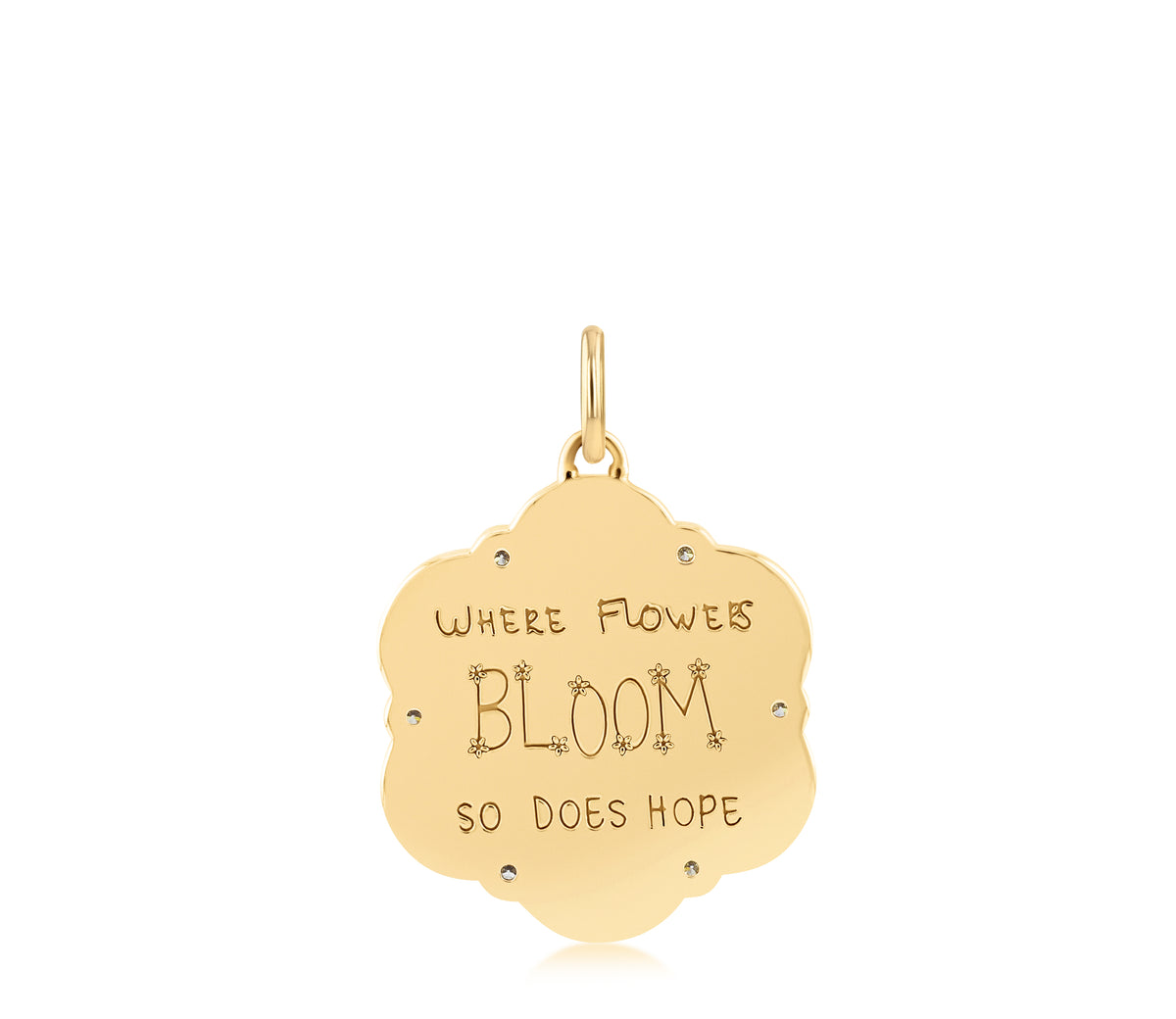Love Languages Bloom Large Pendant
