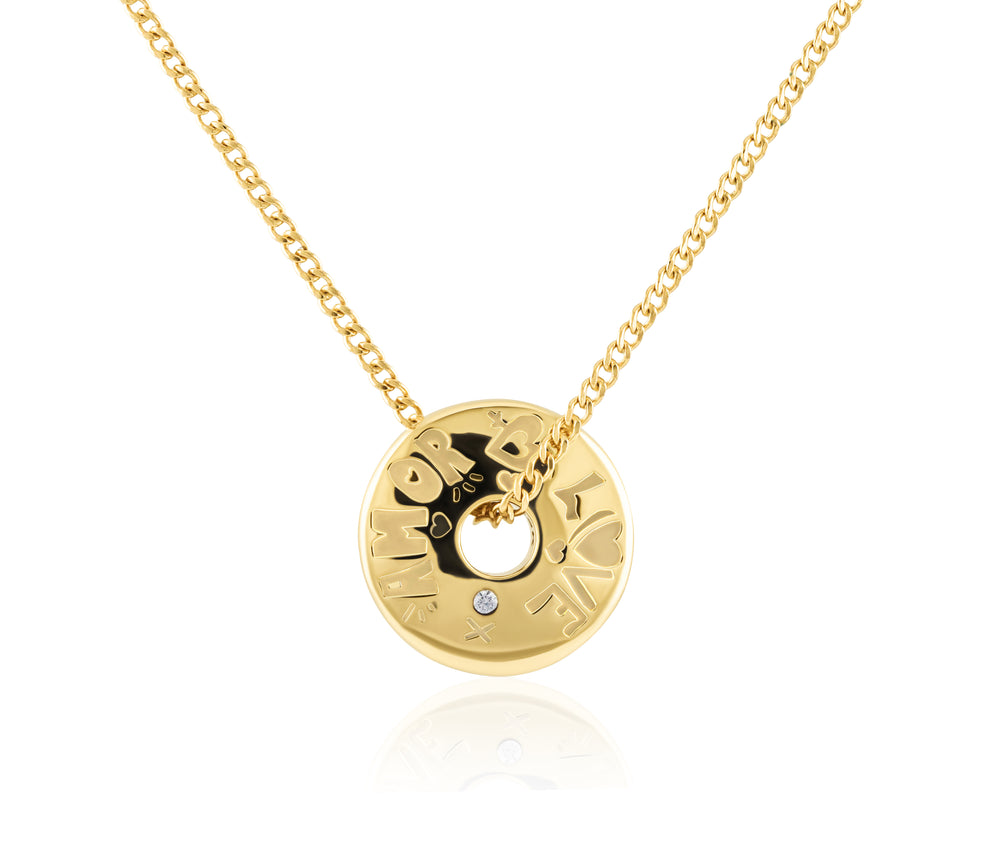 O Ring Love Languages Necklace