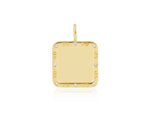 Blank Love Languages Square Pendant