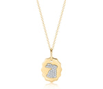 Bunny Medallion Necklace