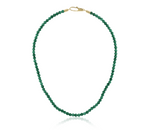 Malachite Beads with Clasp