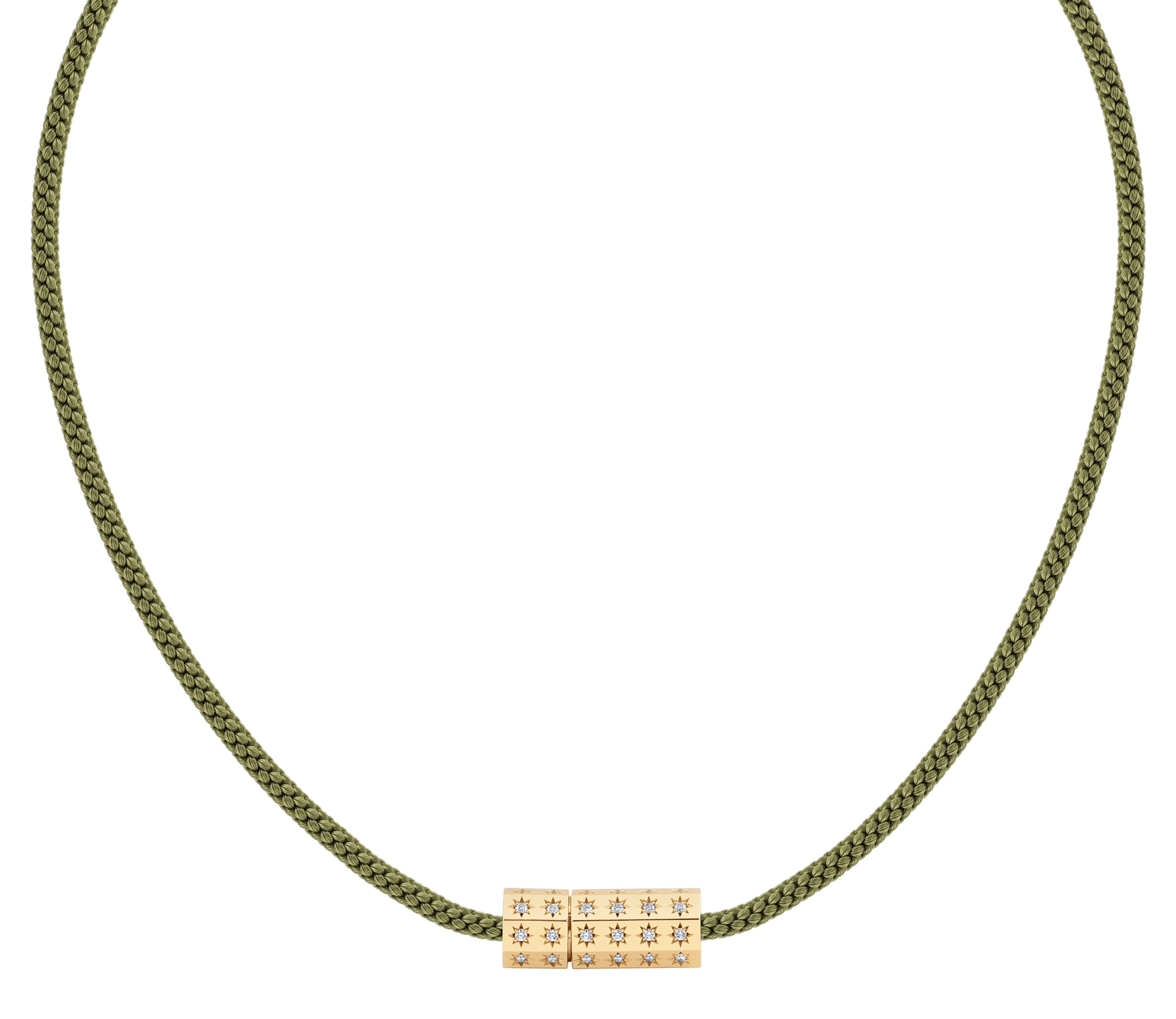 Octagon Large Connection Clasp Kumihimo
