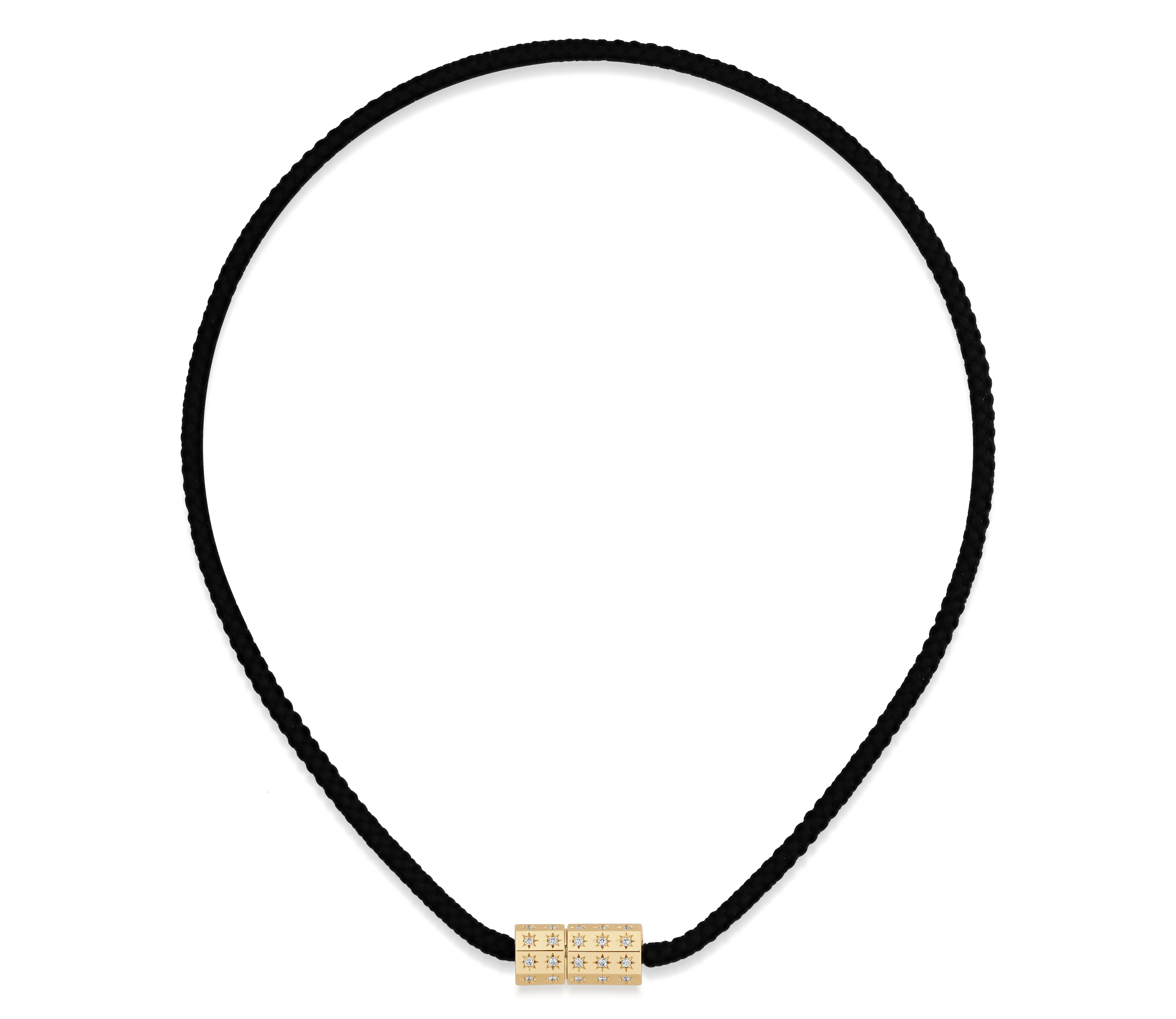 Octagon Medium Connection Clasp Kumihimo