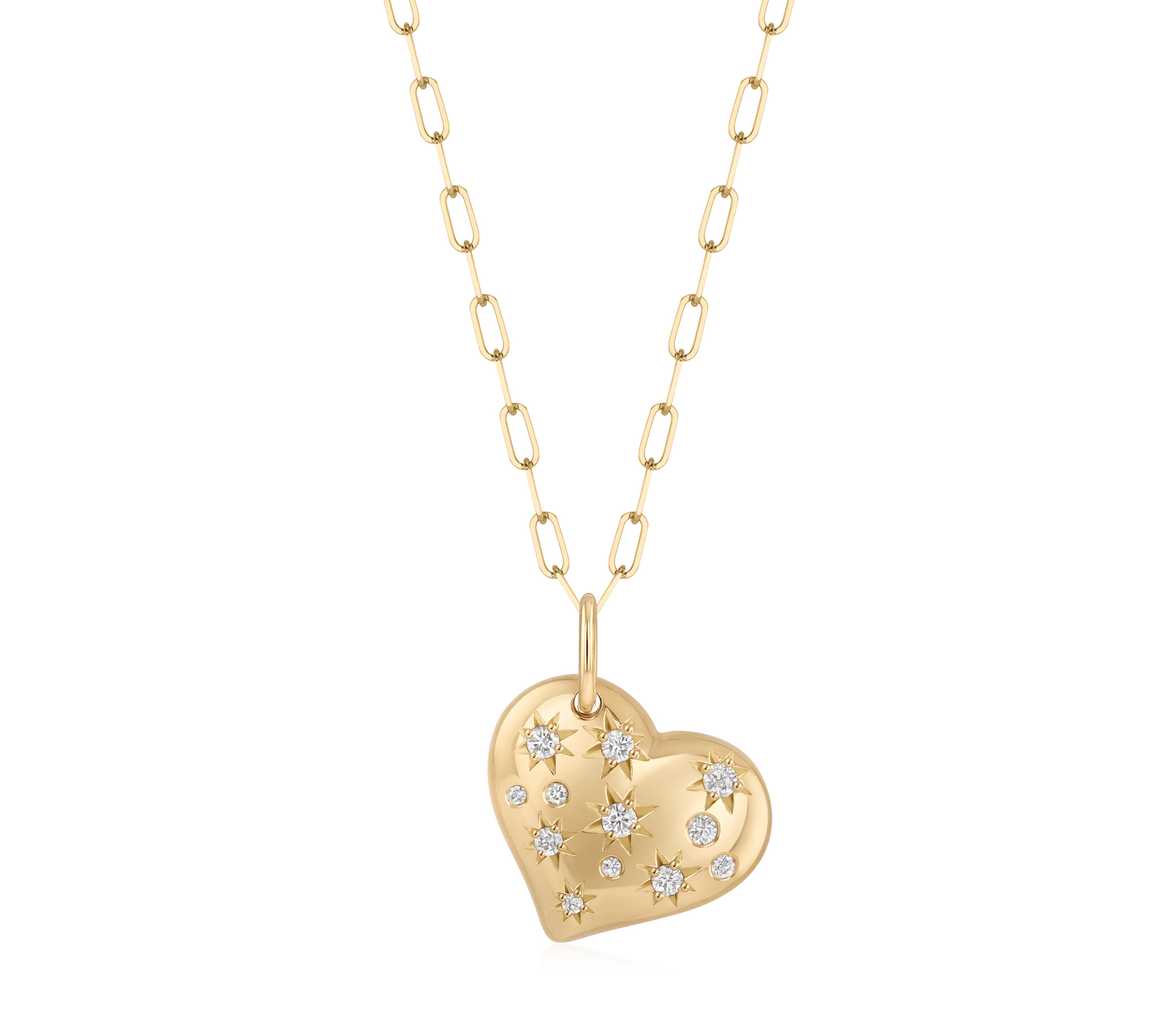 Celeste 15mm Heart Necklace