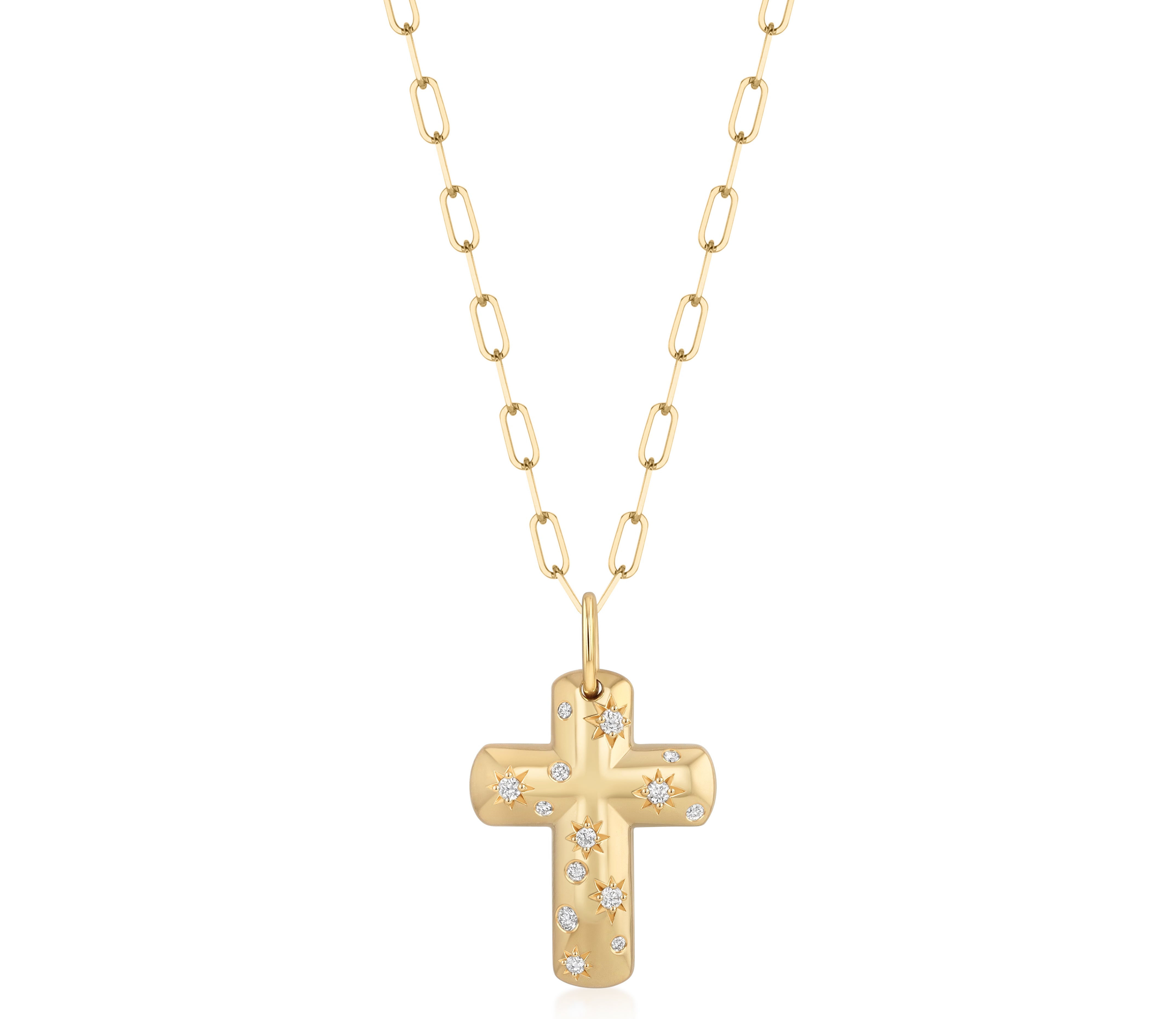 Celeste 20mm Cross Necklace