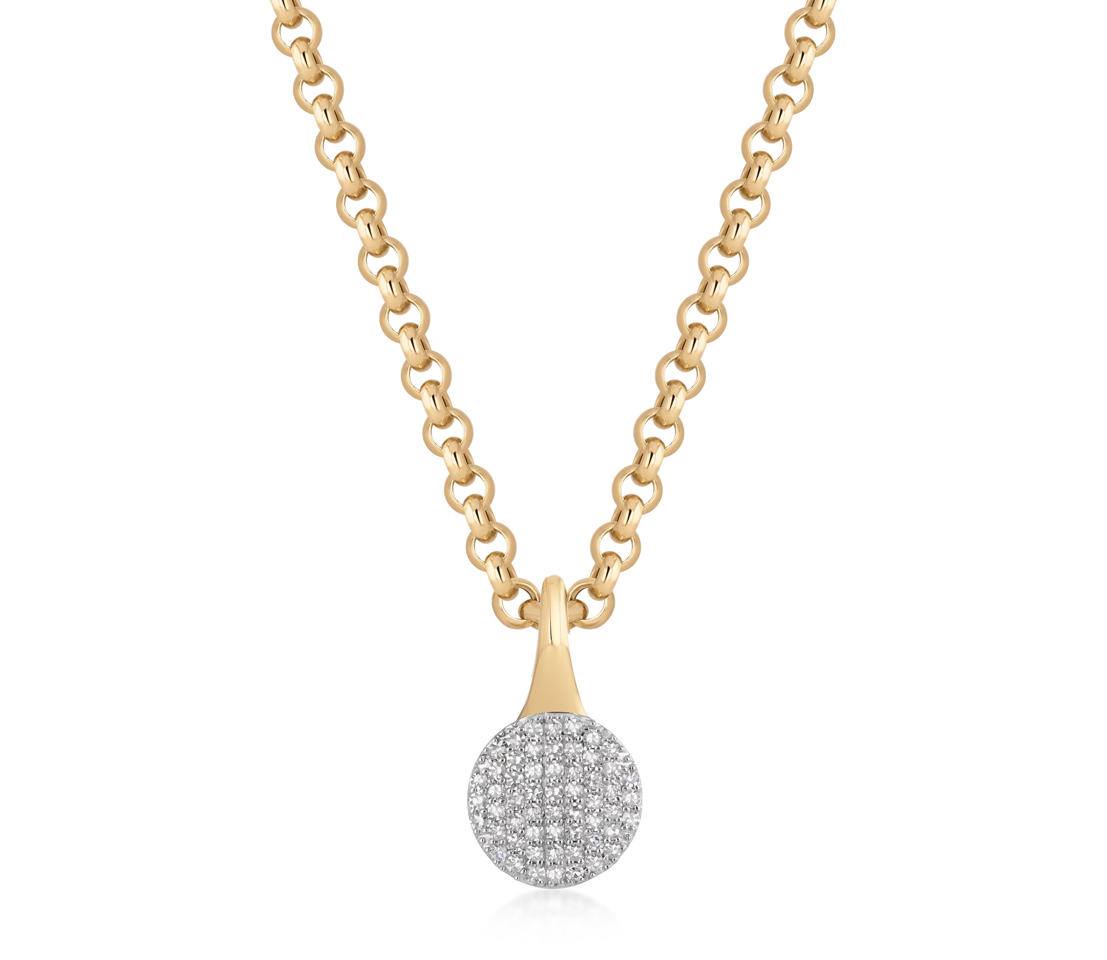 Mini Infinity Pendant Necklace