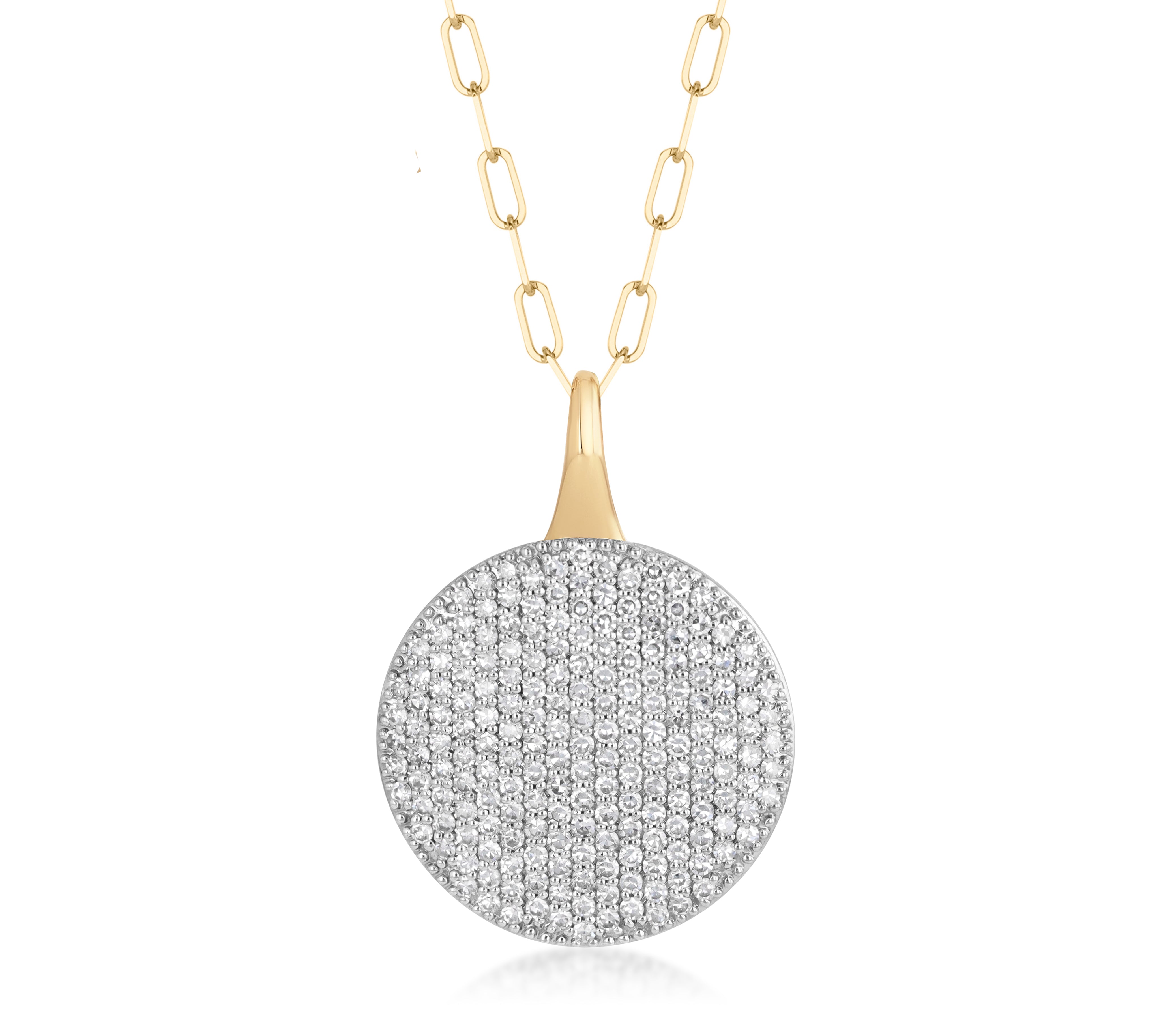 Large Infinity Pendant Necklace