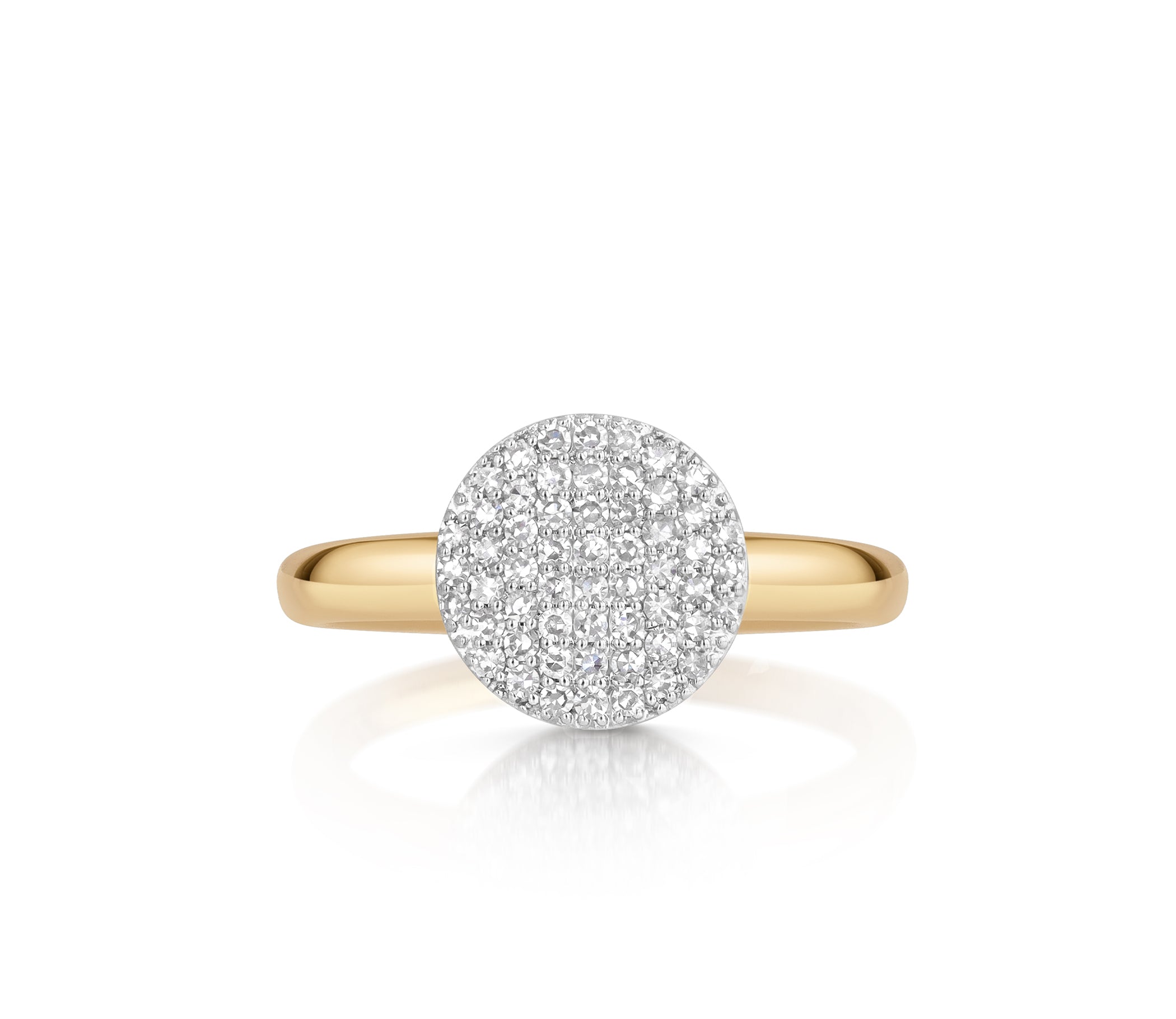 Mini Infinity Gold Band Ring