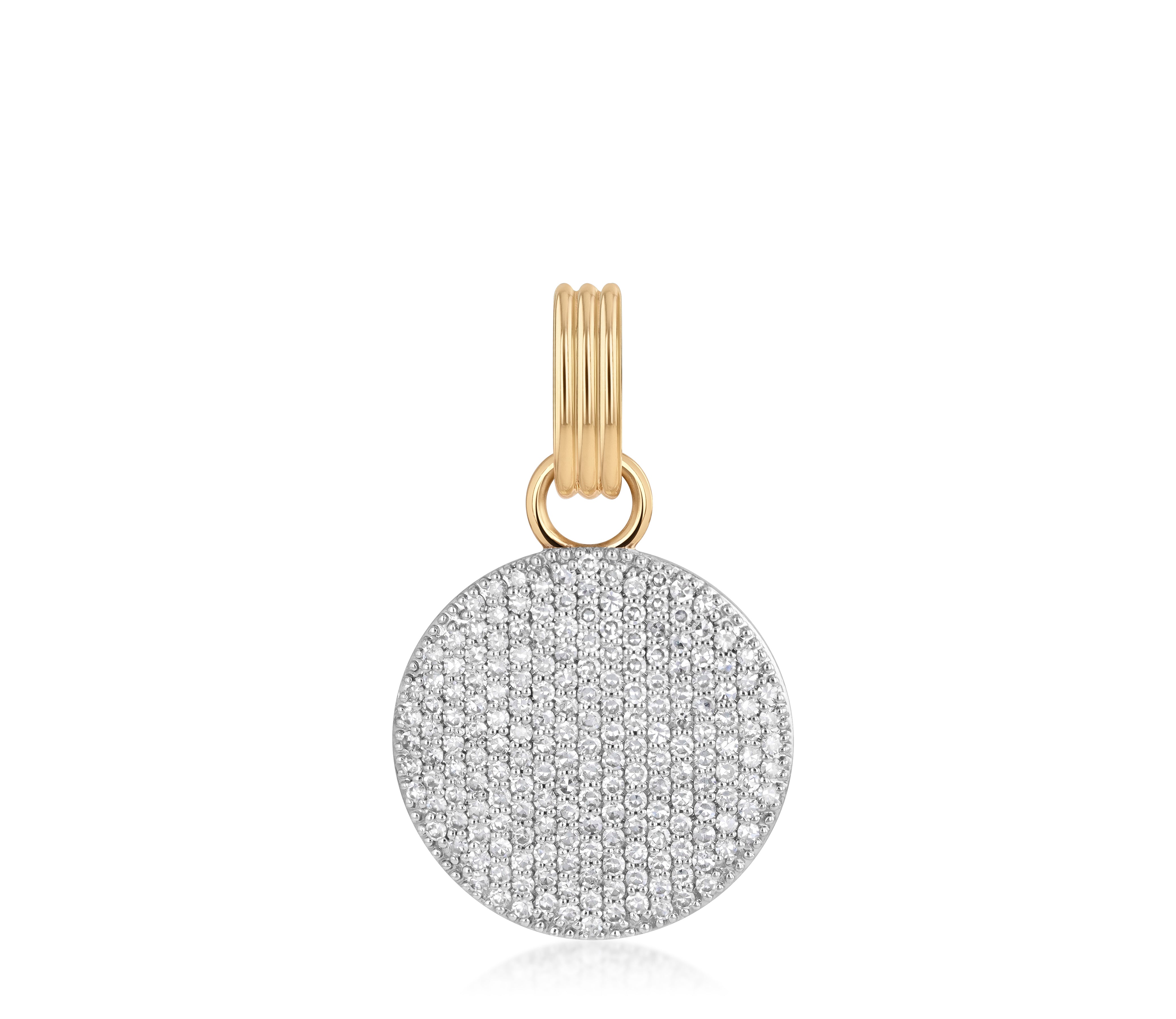 Large Layered Bale Infinity Pendant