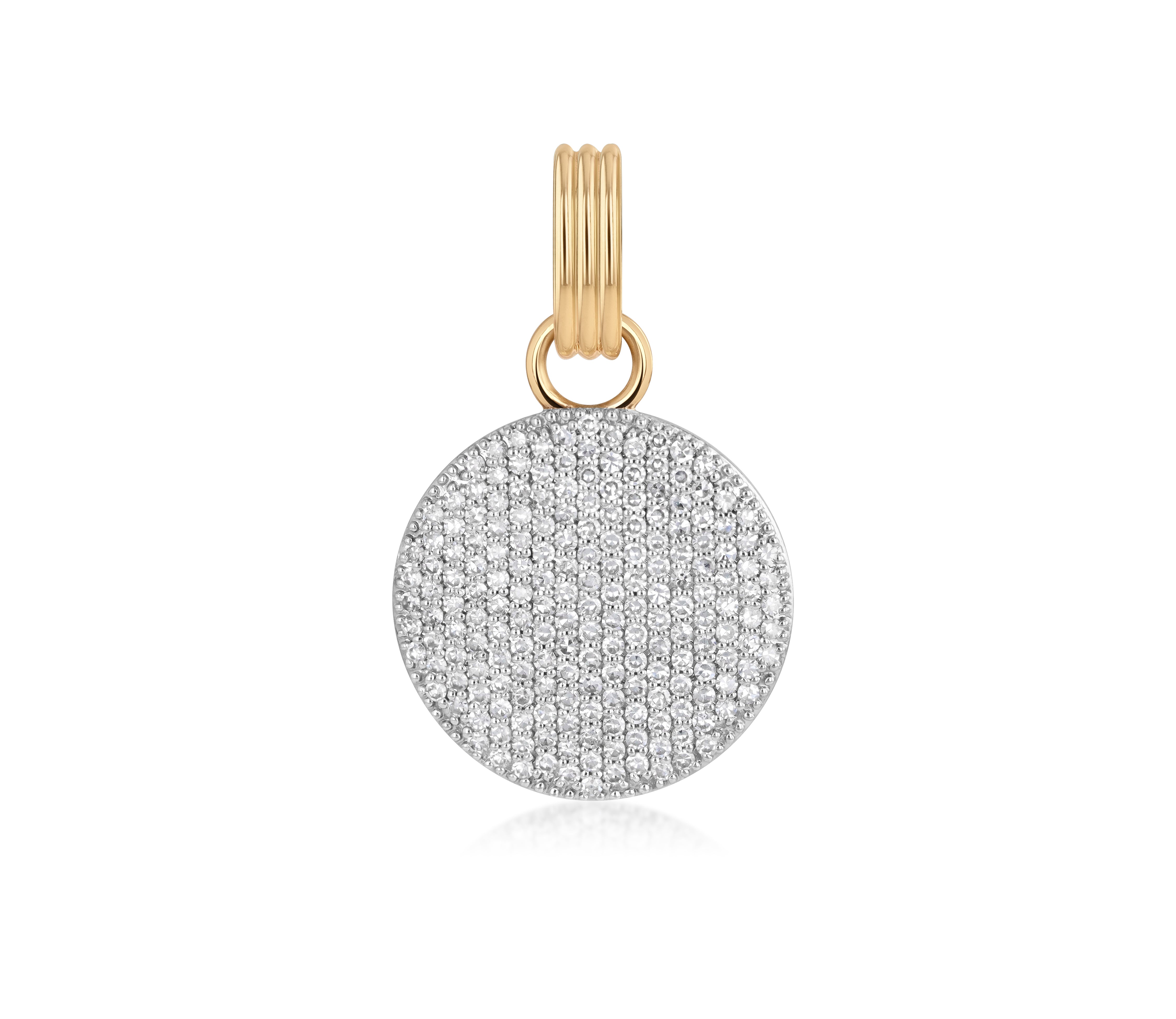 Large Layered Bale Infinity Pendant