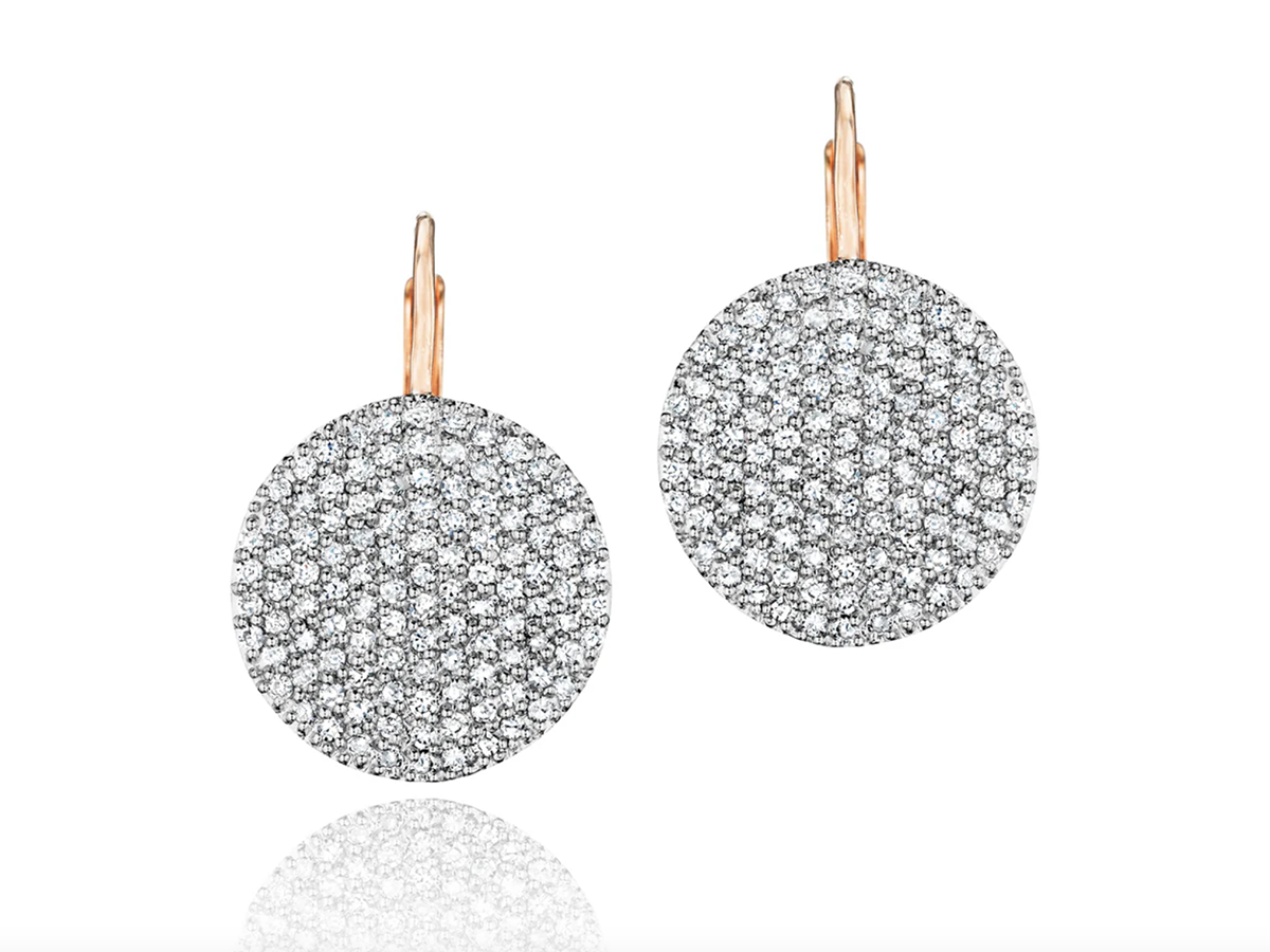 Infinity Leverback Earrings