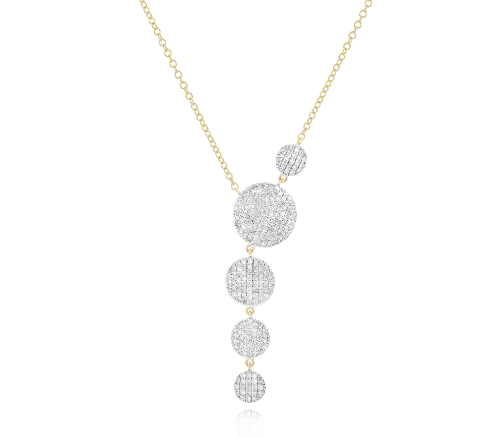 Graduated Infinity Necklace