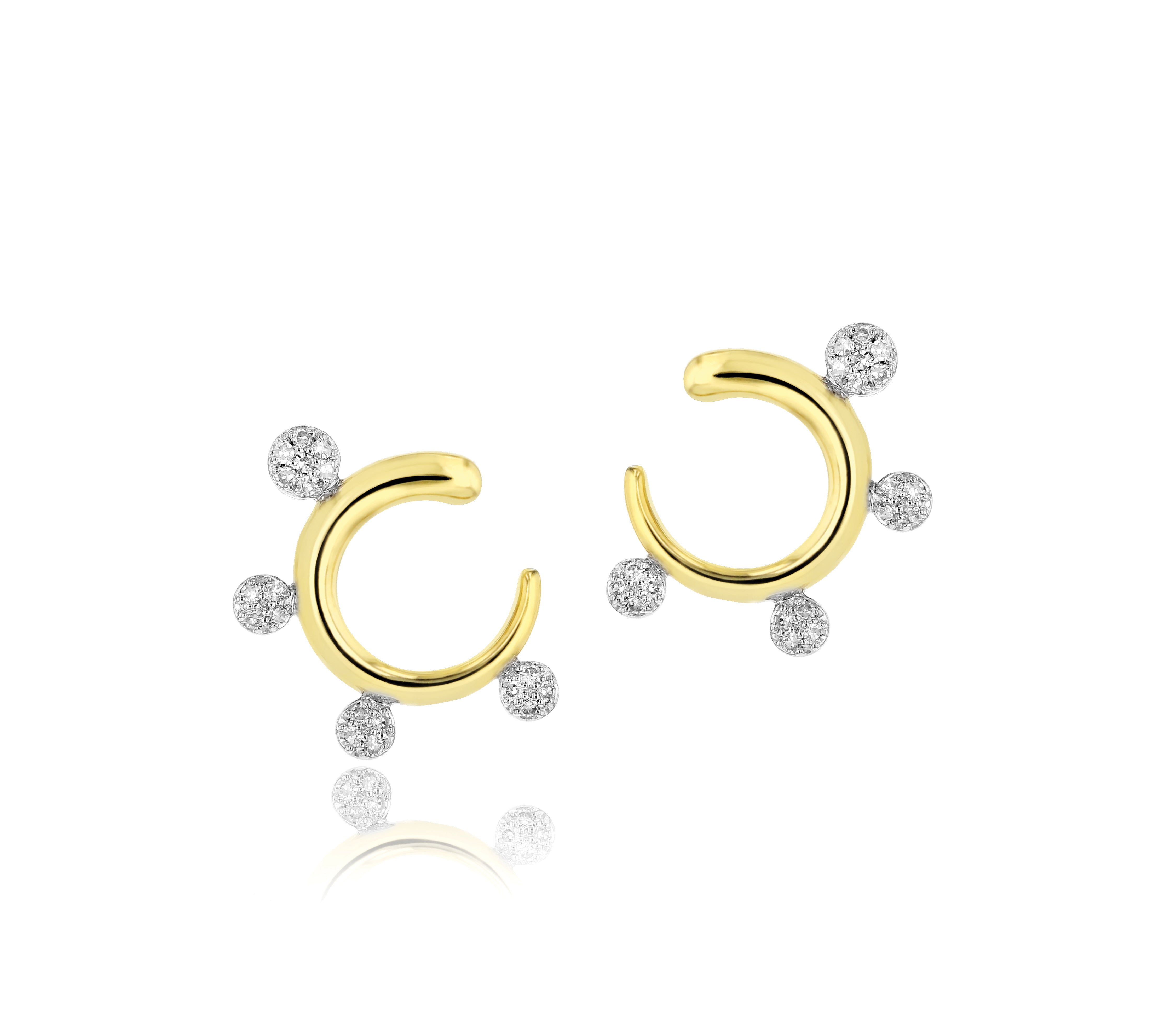 Infinity Fan Earrings