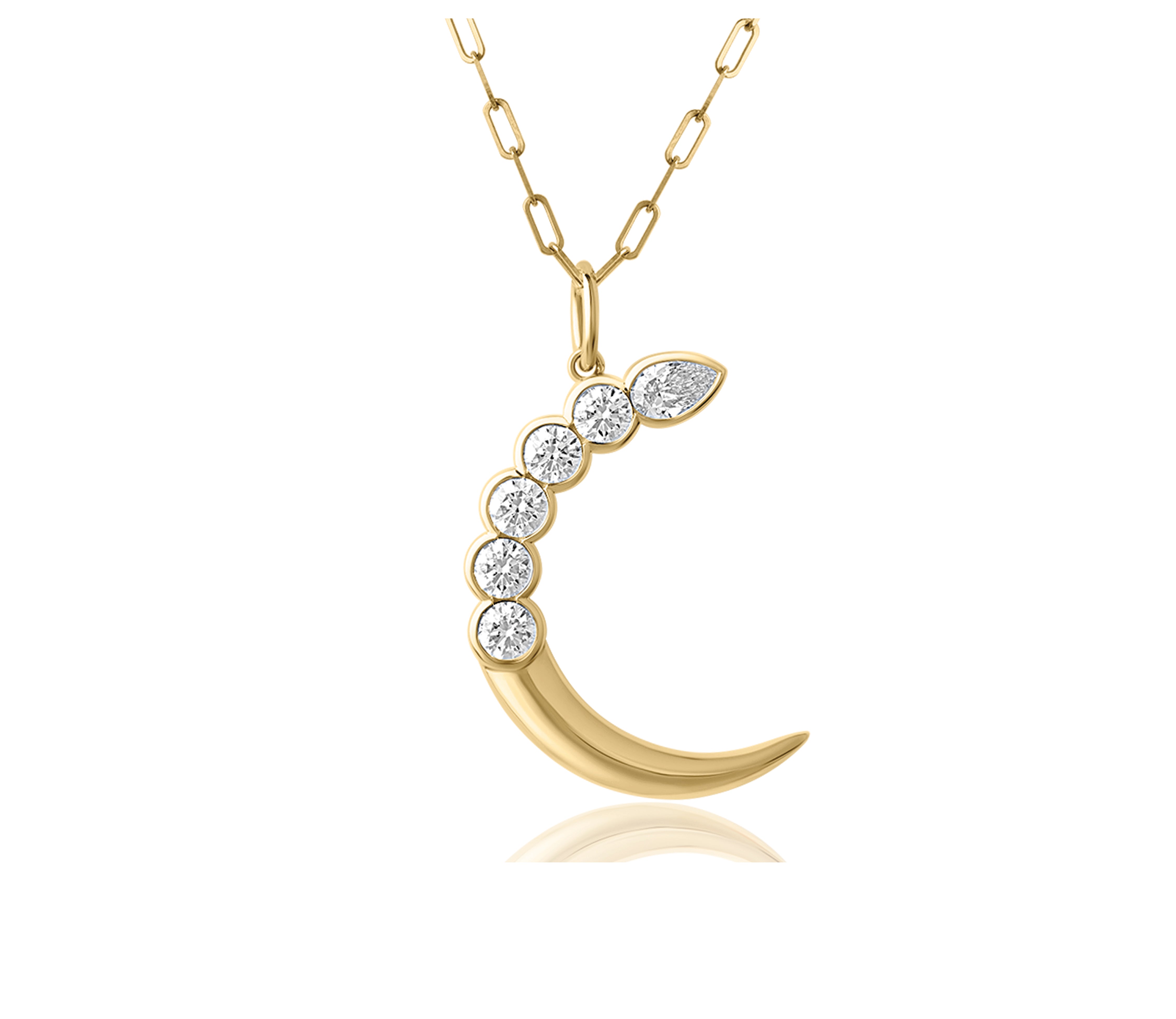 Cuddle Crescent Necklace