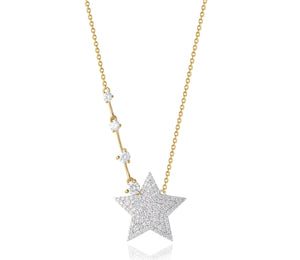 Infinity Shooting Star Necklace