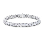 Oval Diamond Line Bracelet