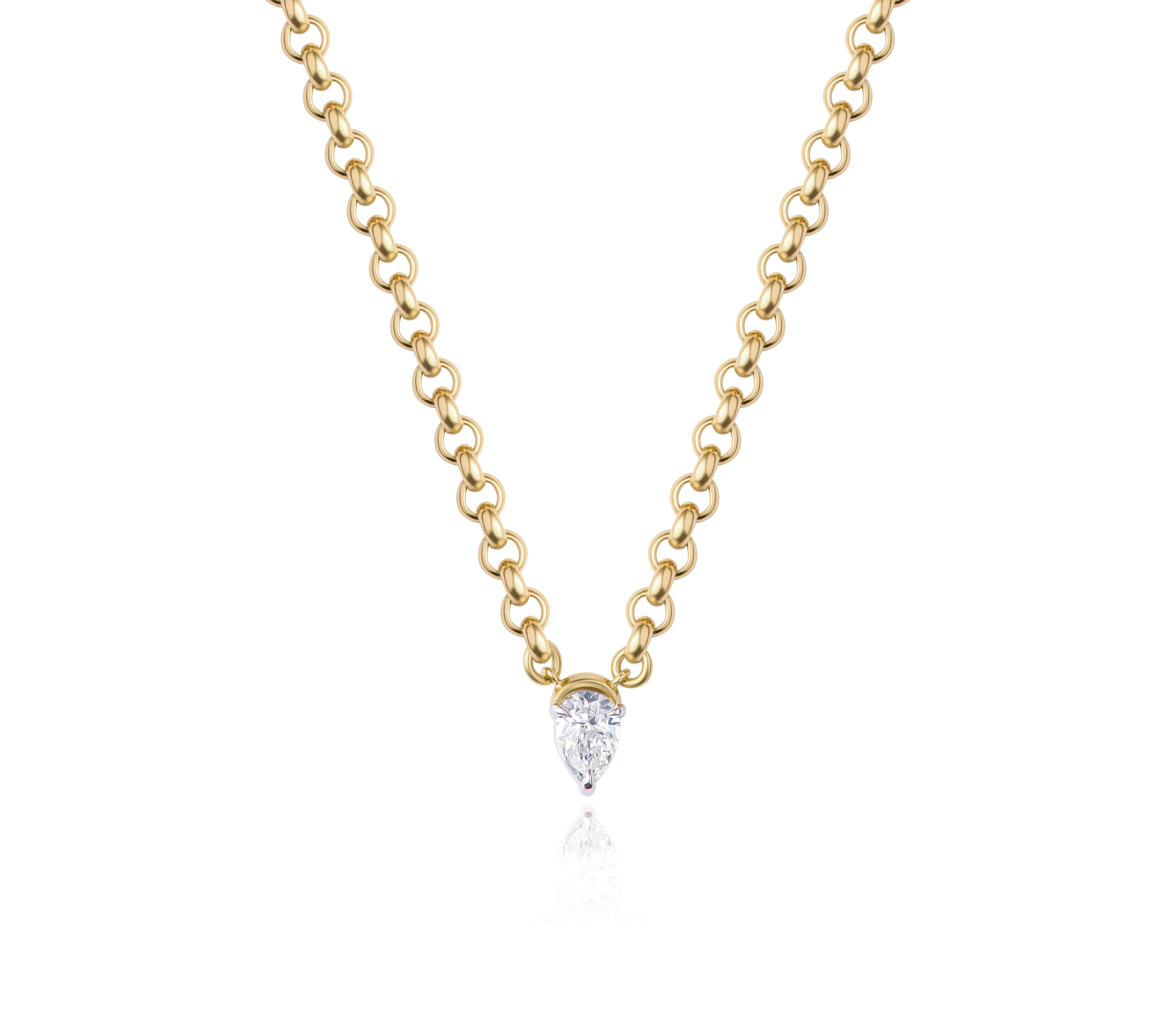 Pear Cuddle Necklace