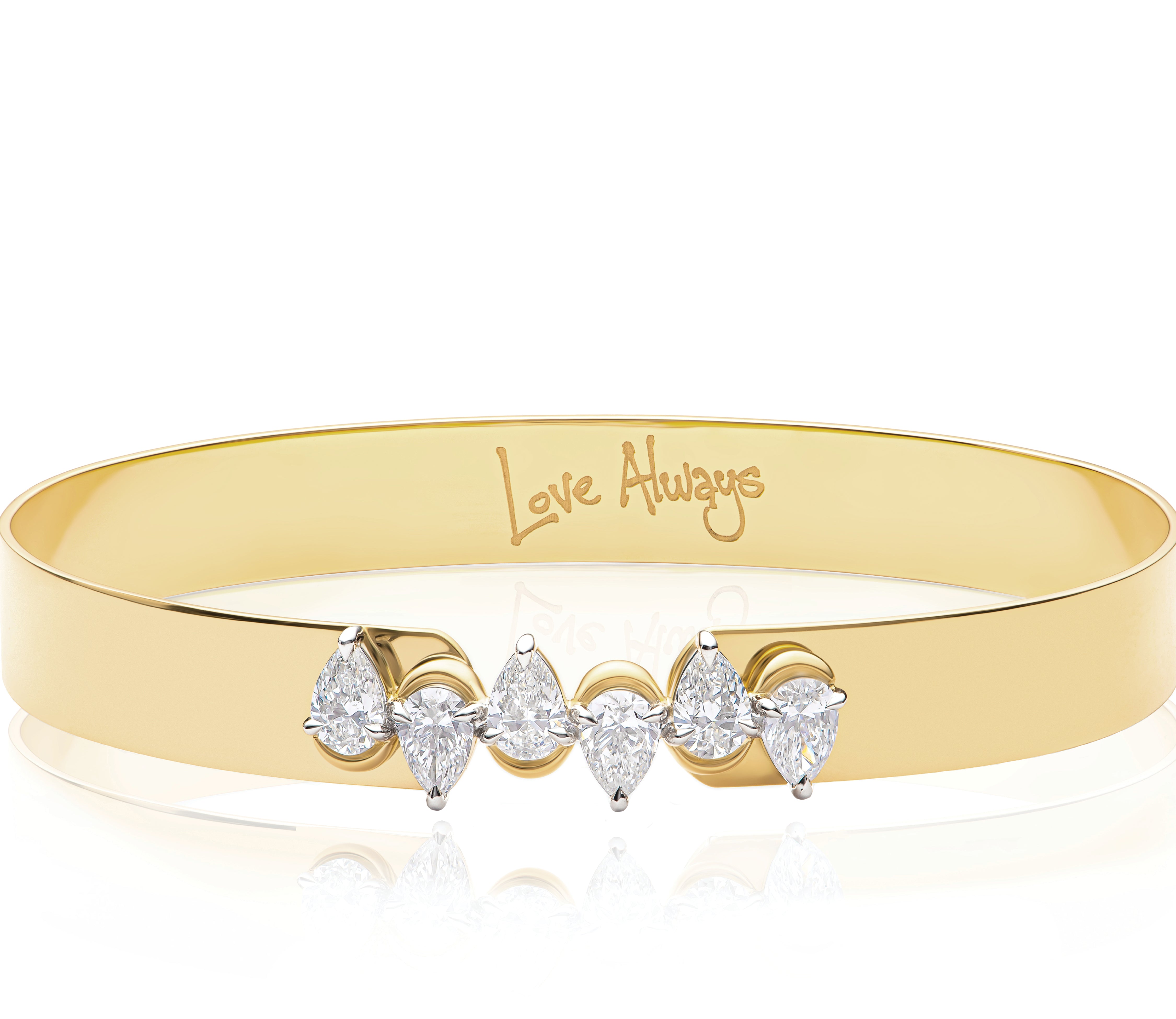 Pear Half Cuddle Love Always Bracelet