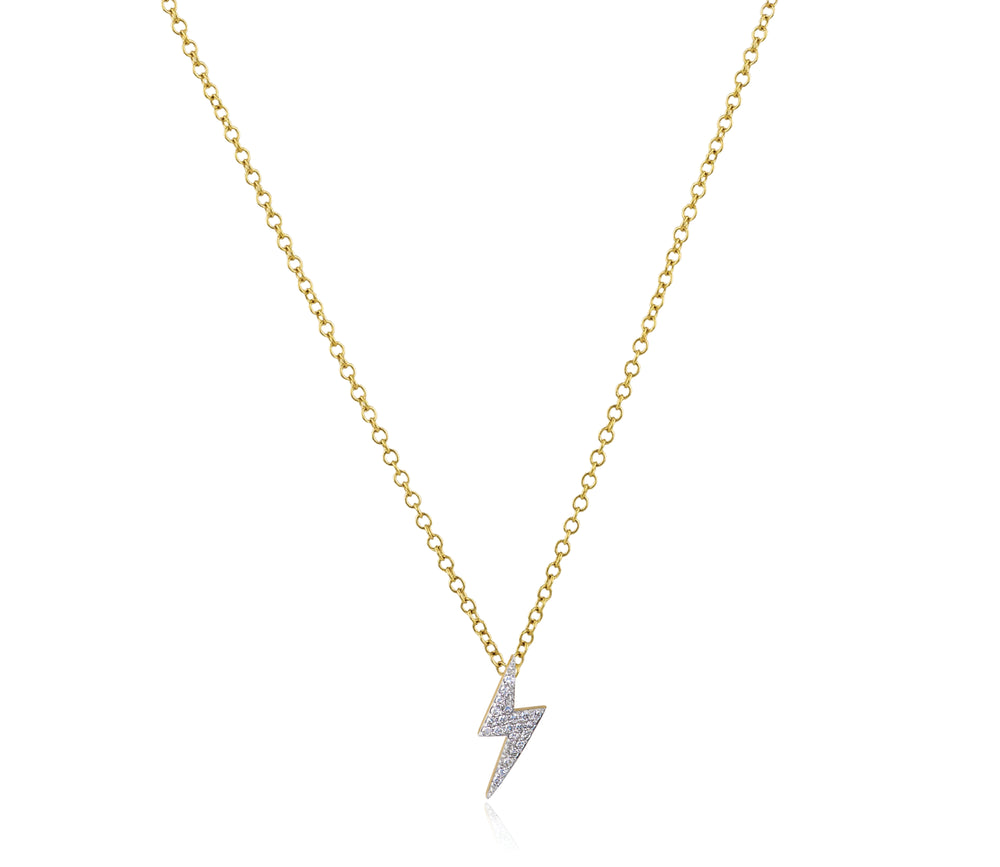 
                
                    Load image into Gallery viewer, Lightning Bolt Infinity Necklace
                
            