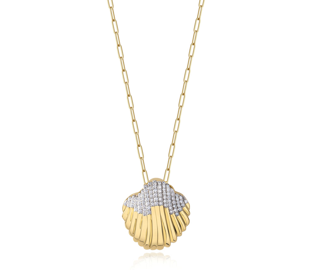 Aura Seashell Necklace
