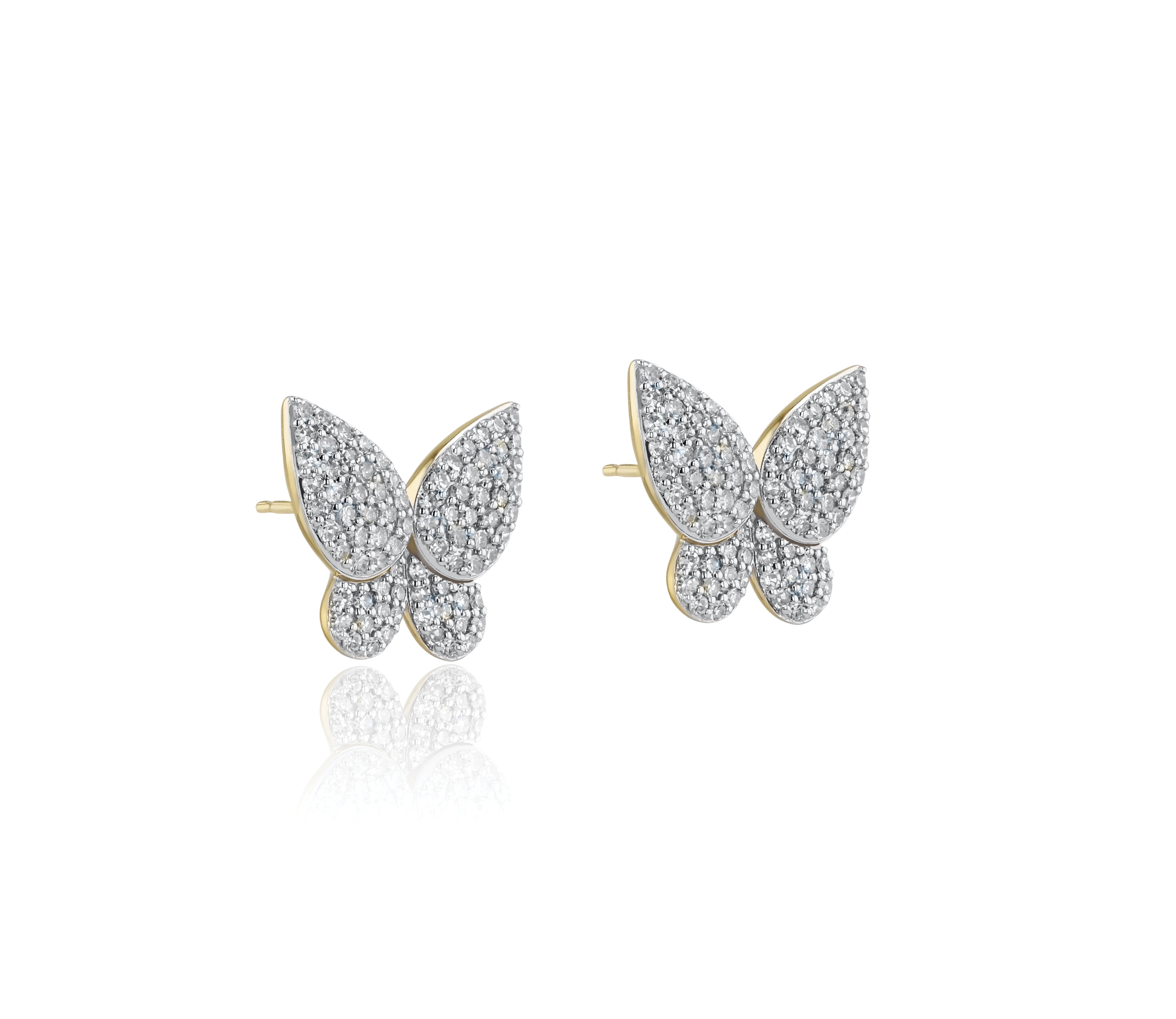 Medium Butterfly Studs