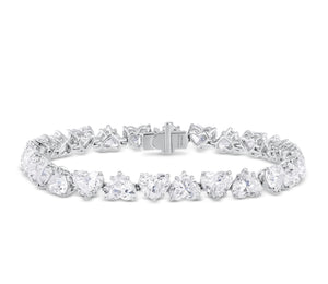 Up-Down Heart Line Bracelet