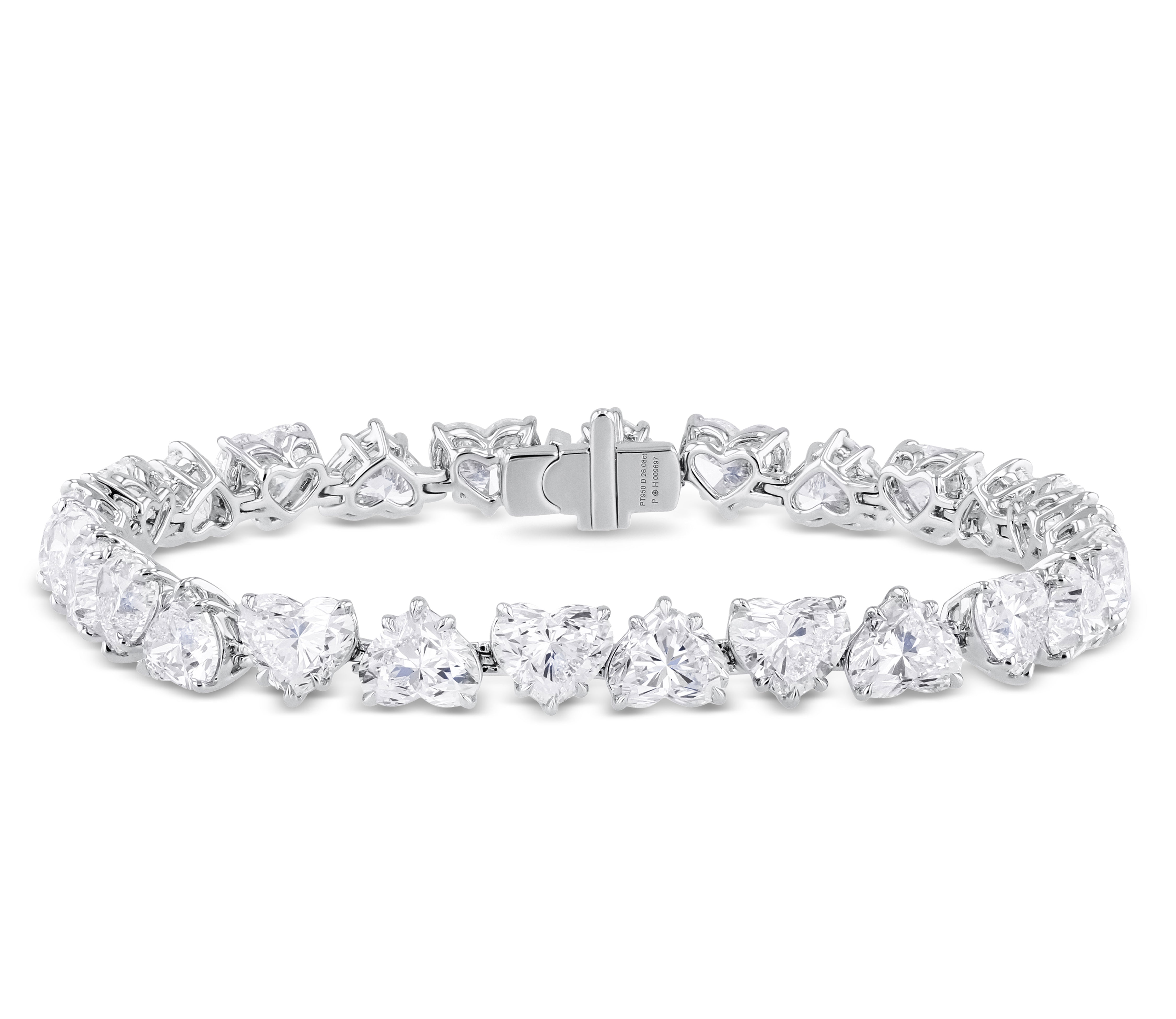 Up-Down Heart Line Bracelet