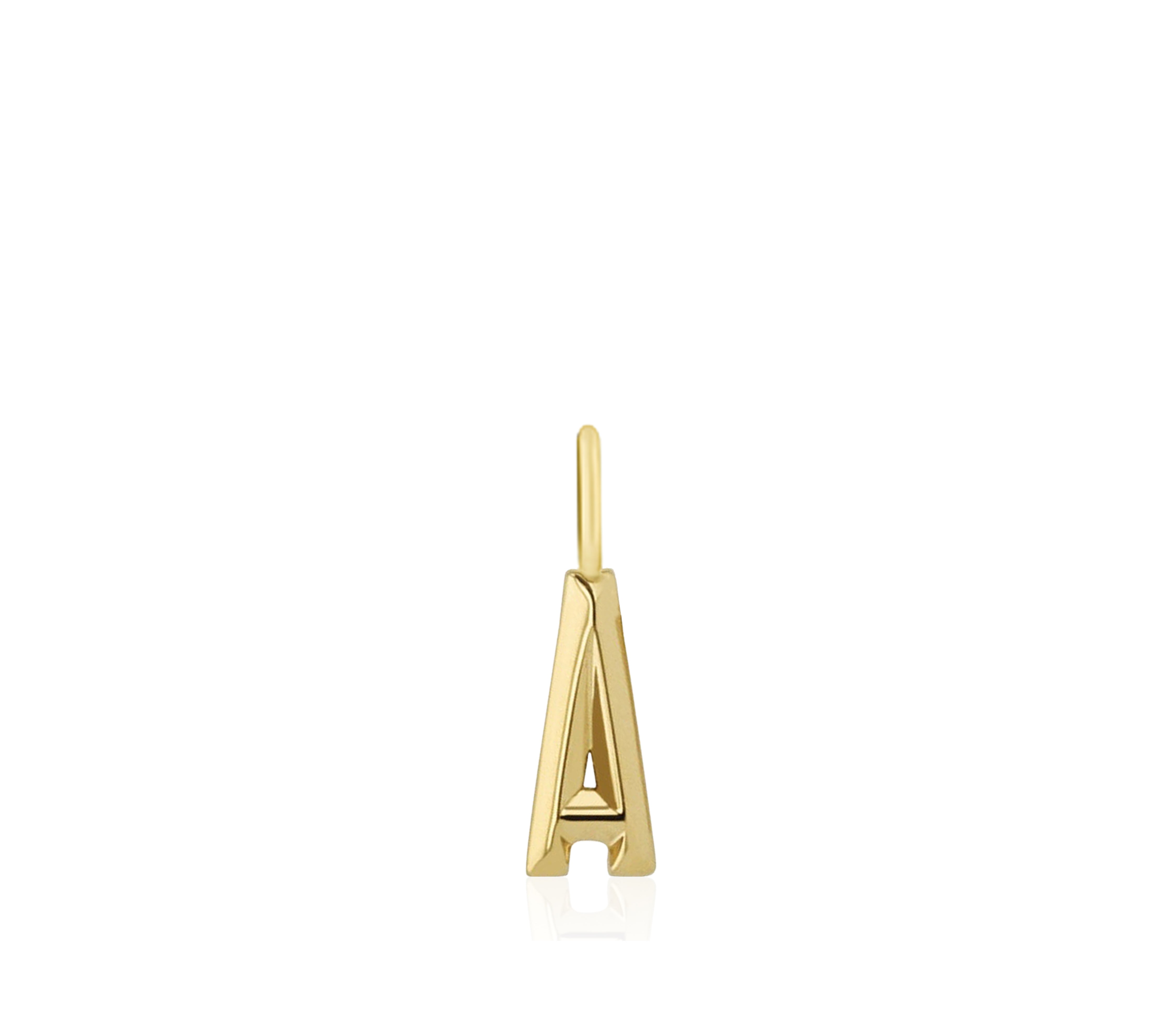 Single Initial Necklace Letter