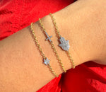Infinity Cross Chain Bracelet