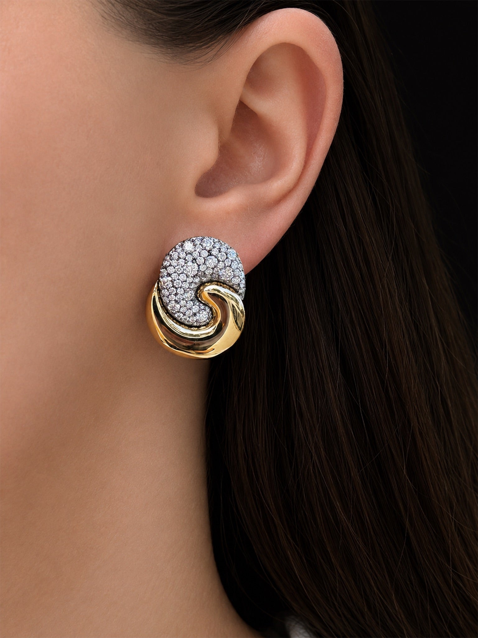 Duet Large Earrings