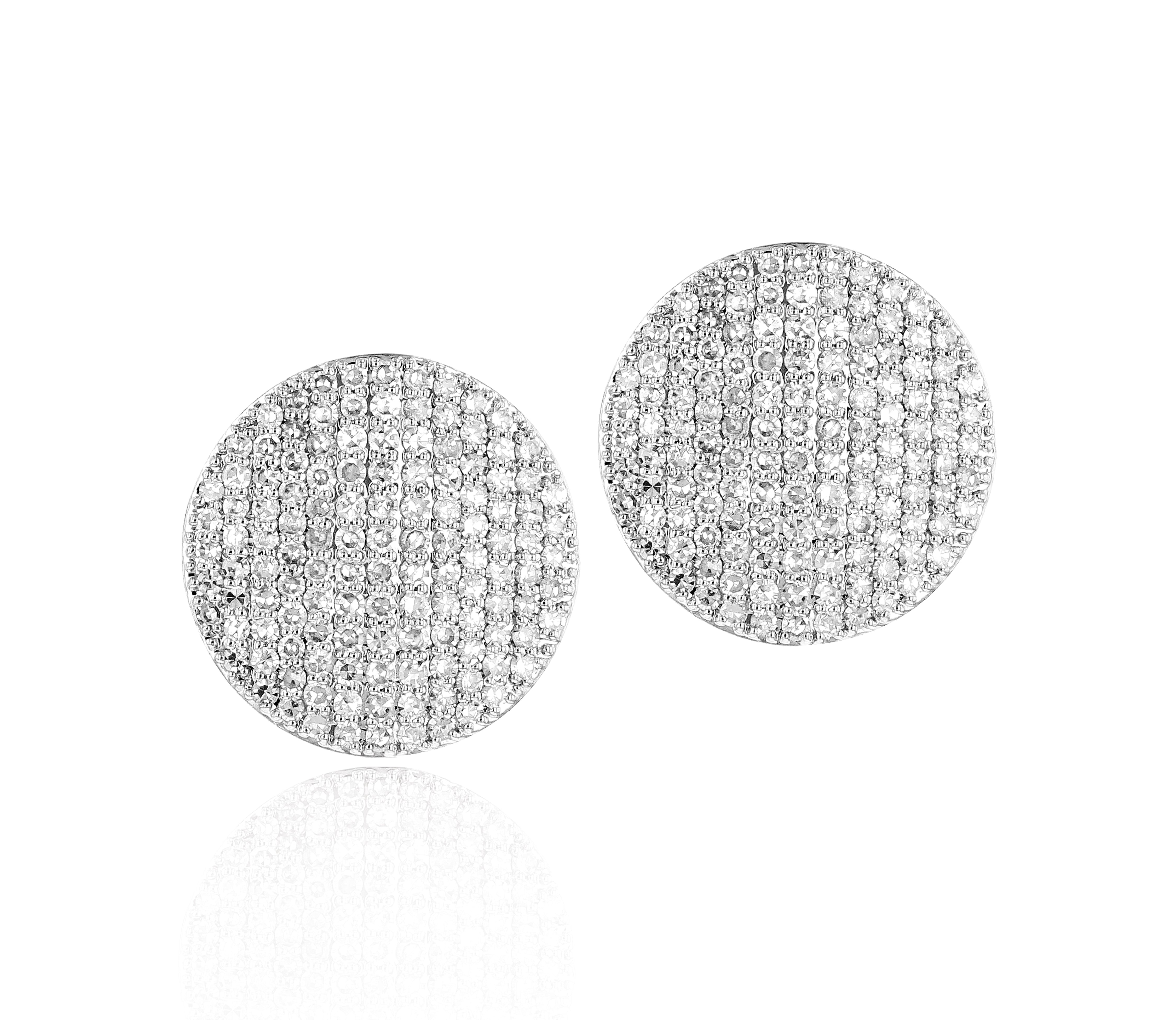 Large Infinity Stud Earrings
