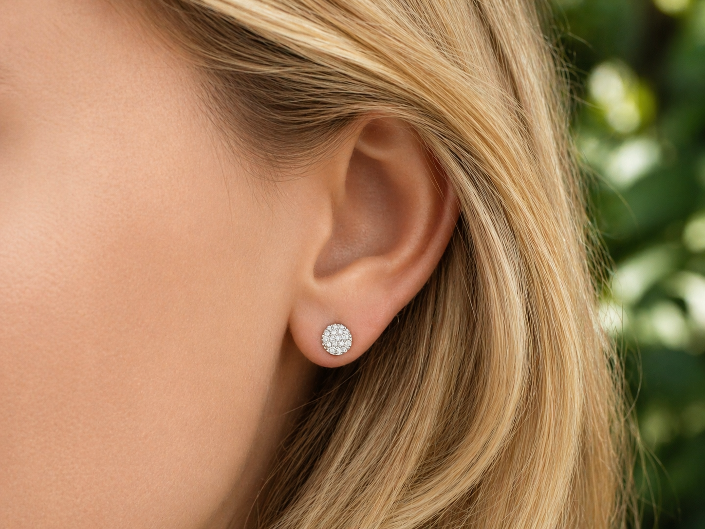 Infinity Micro Stud Earrings