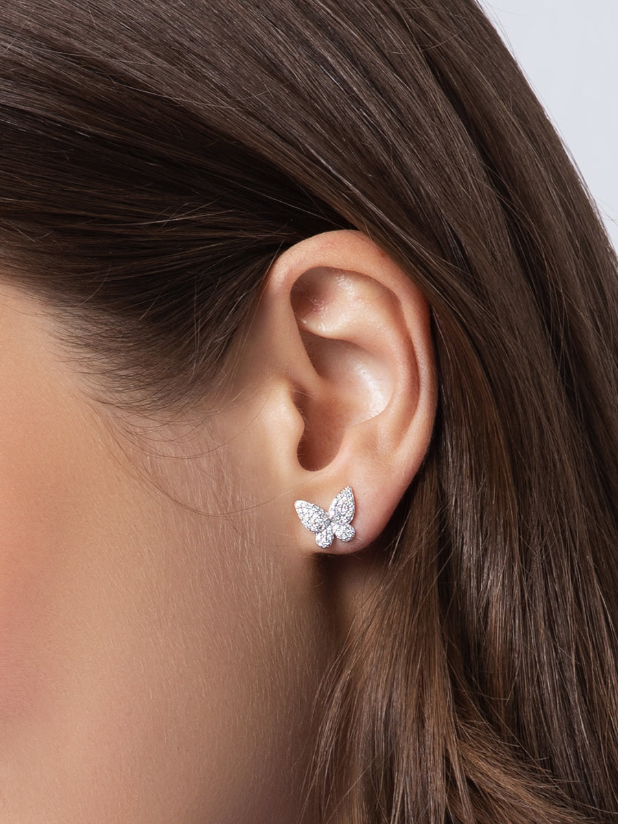 Petite Butterfly Studs