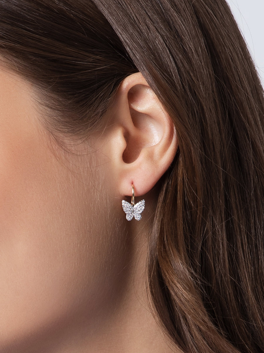 Petite Butterfly Leverbacks