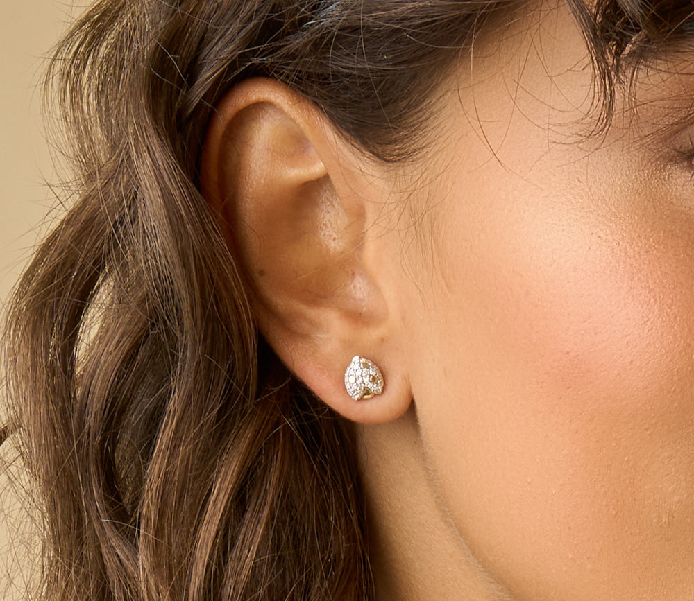 Micro Ladybug Studs