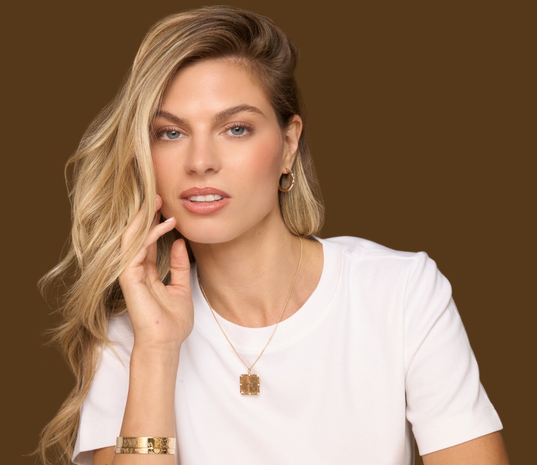 25 mm Love Languages Hoops