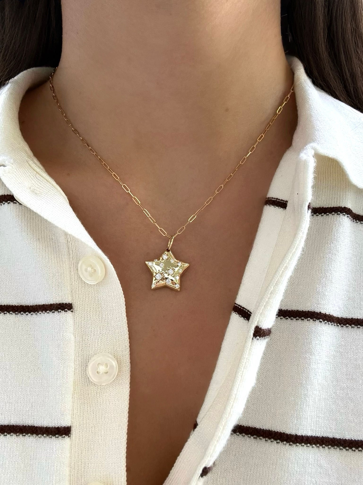 Celeste 20mm Star Necklace