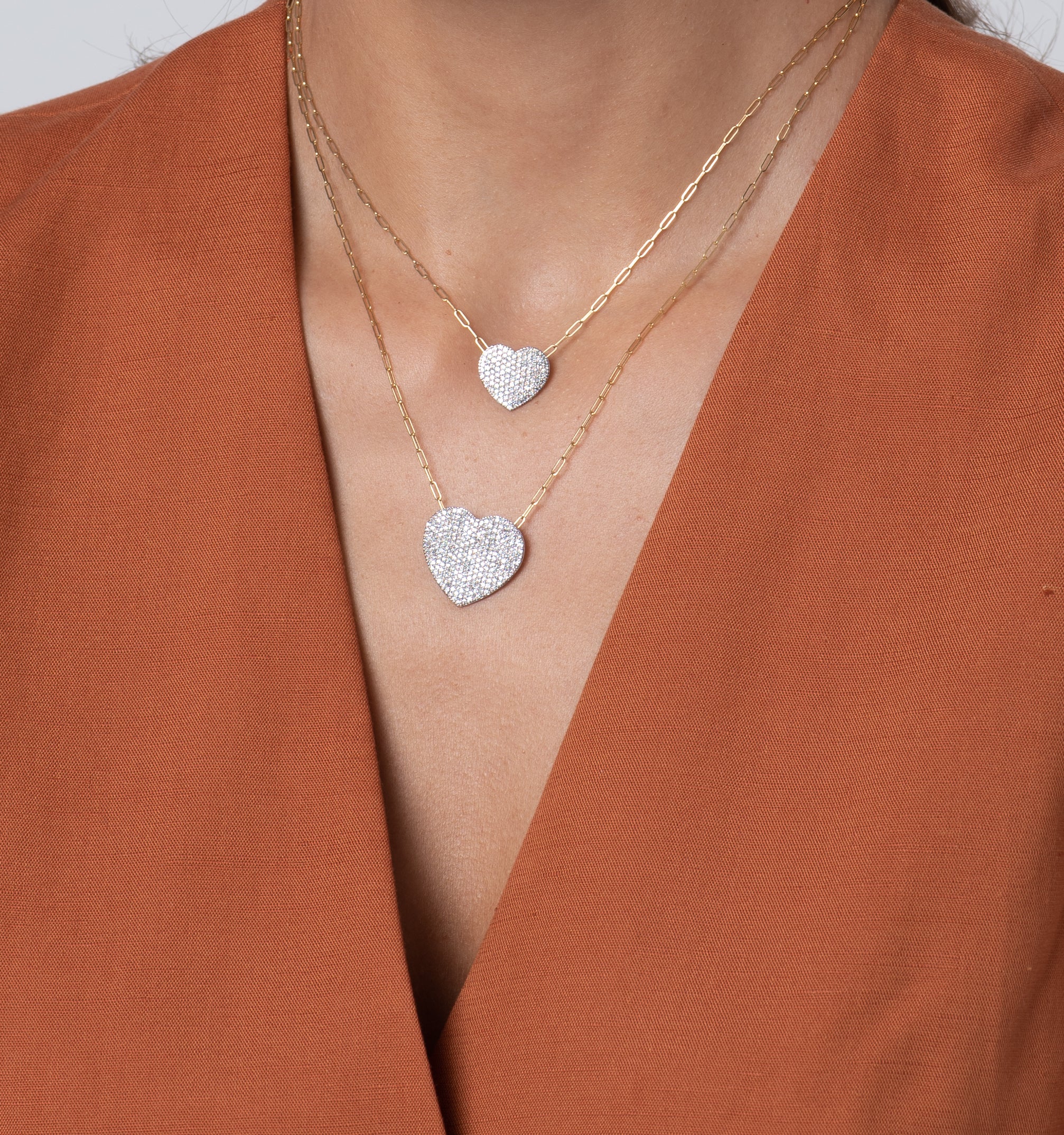 Medium Infinity Heart Necklace