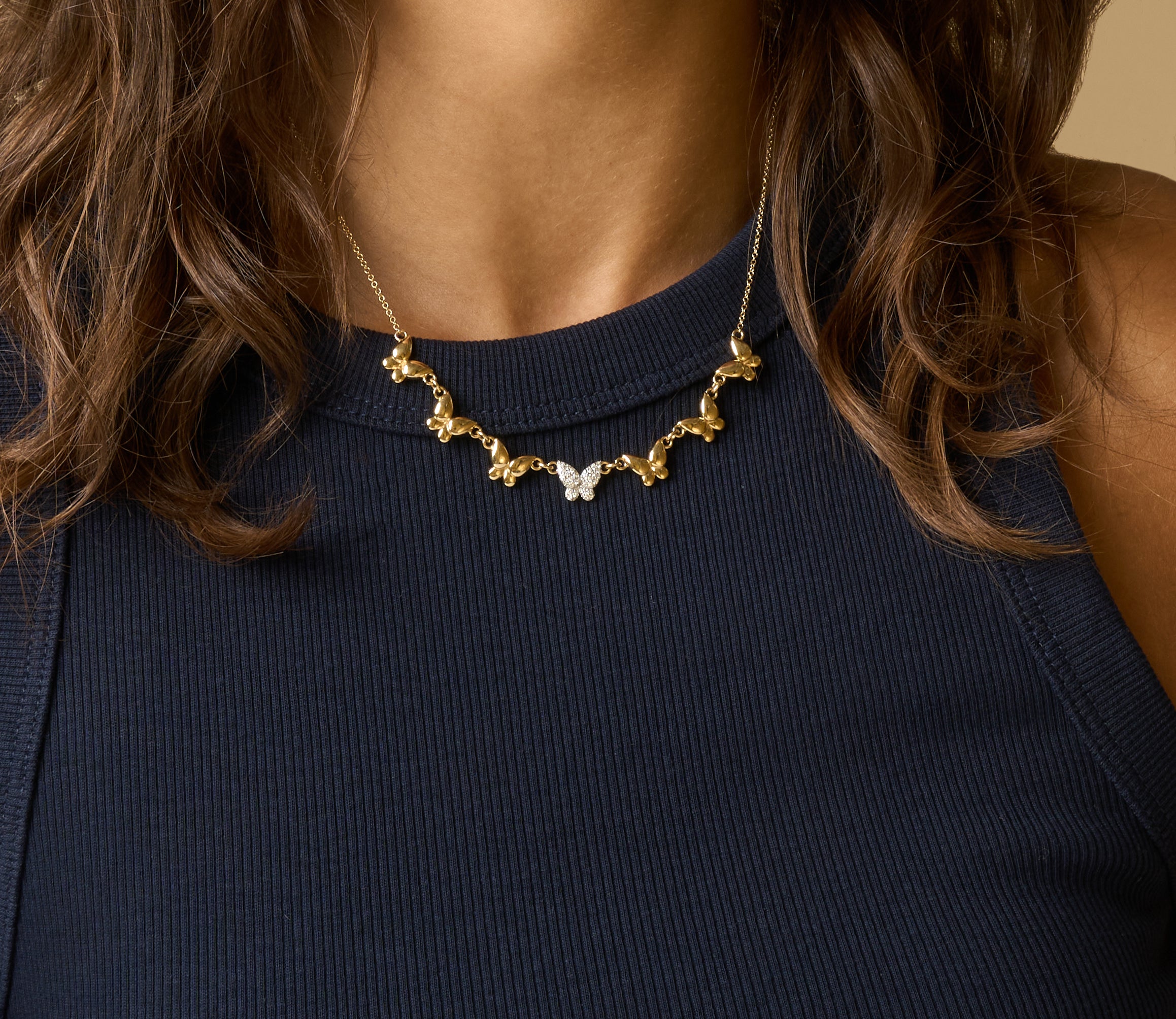 Butterflies Necklace