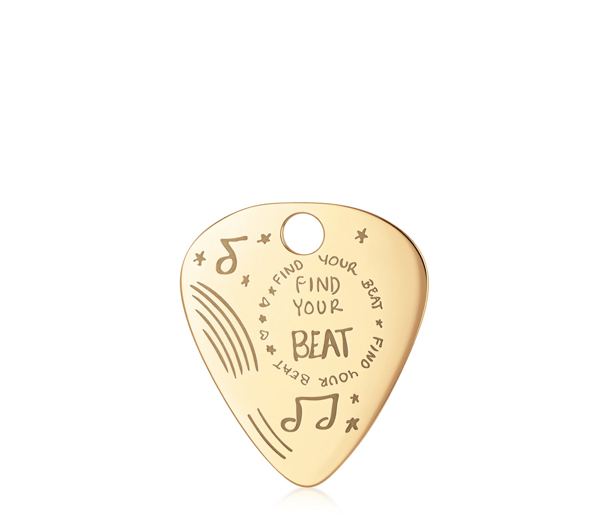 Guitar Pick Love Languages Pendant