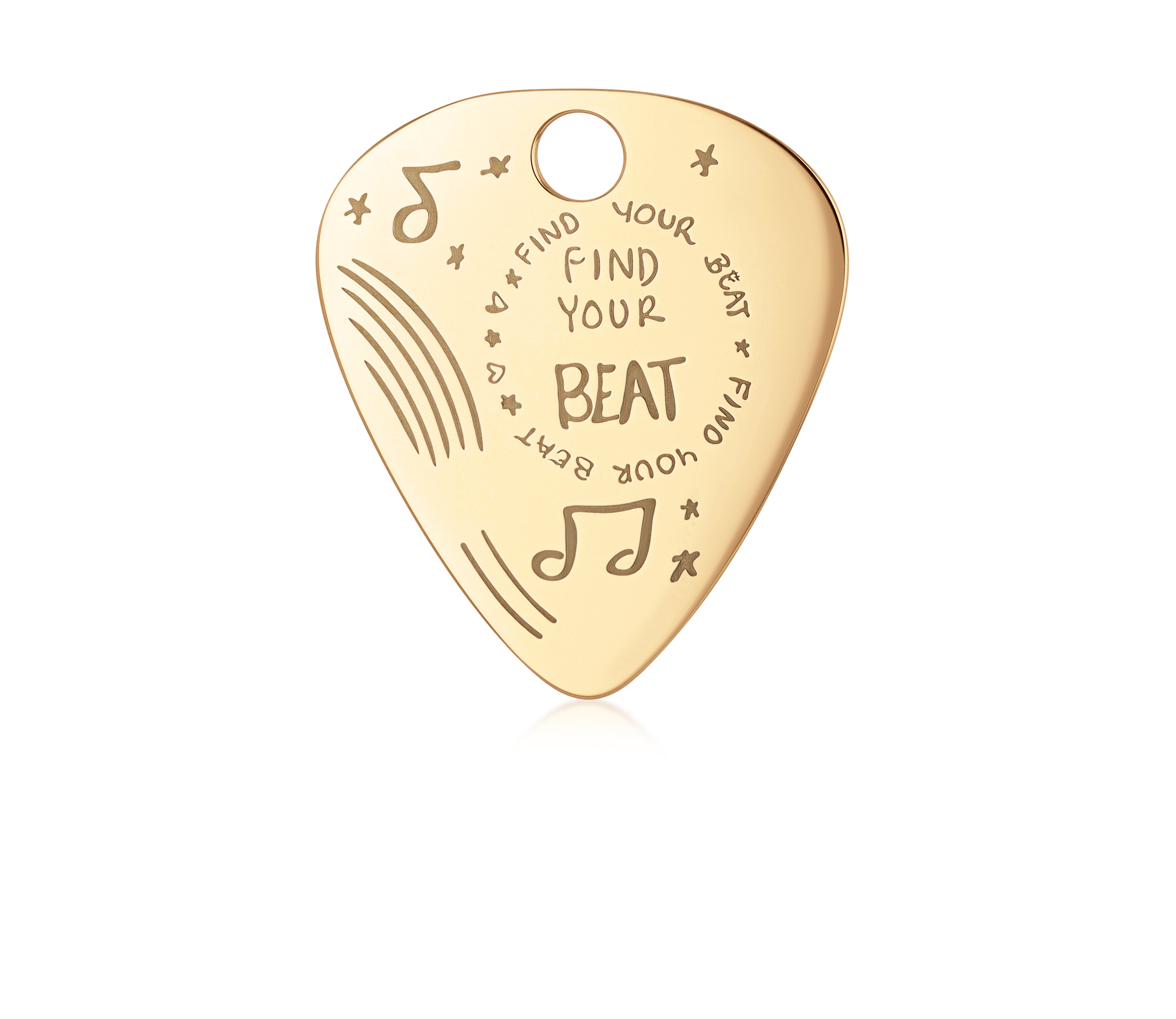 Guitar Pick Love Languages Pendant